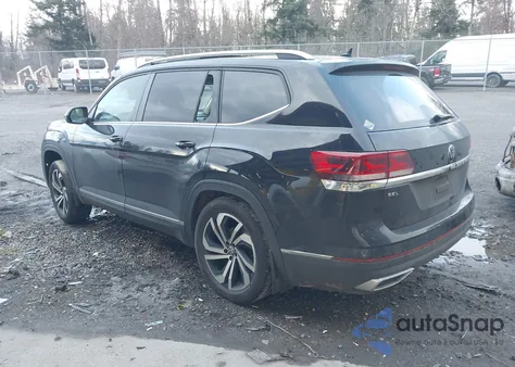 2022 Volkswagen Atlas 2.0T Sel from USA, damaged, VIN 1V2BP2CA2NC537459